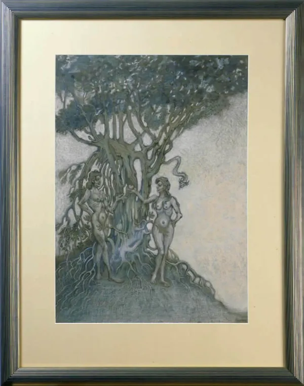 Jan Lebenstein, Adam i Ewa, 1988