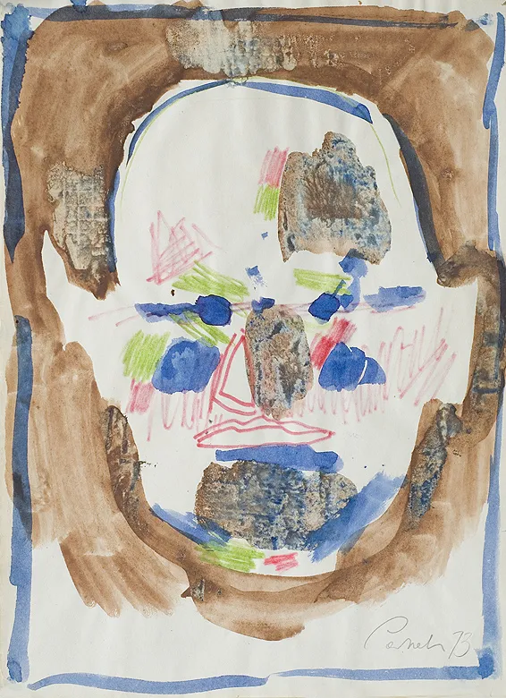 Jerzy Panek, Autoportret, 1973