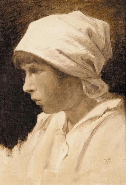 Roman Kochanowski, Dziewczynka w chustce