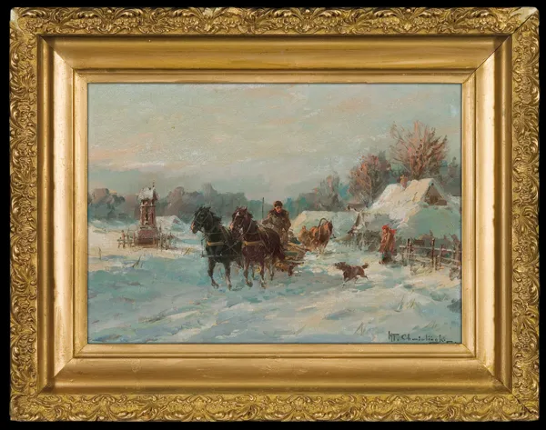 Władysław Chmieliński (Stachowicz), SANIAMI PRZEZ WIEŚ