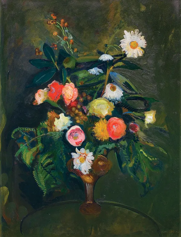 Gustaw Gwozdecki, KWIATY, ok. 1930