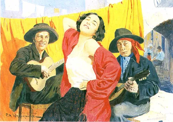 Feliks Michał Wygrzywalski, La gitana
