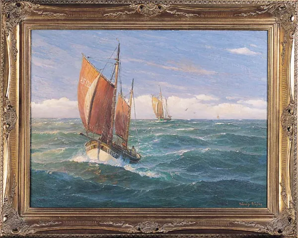 Martin Franz Glüsing, KUTRY RYBACKIE NA MORZU PÓŁNOCNYM