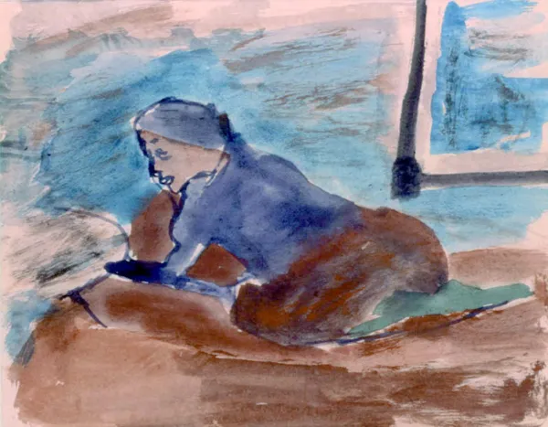 Piotr Potworowski, Odpoczynek, 1959