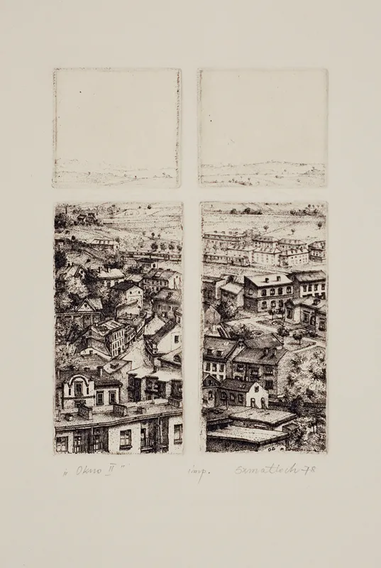 Jan  Szmatloch, Okno II, 1978