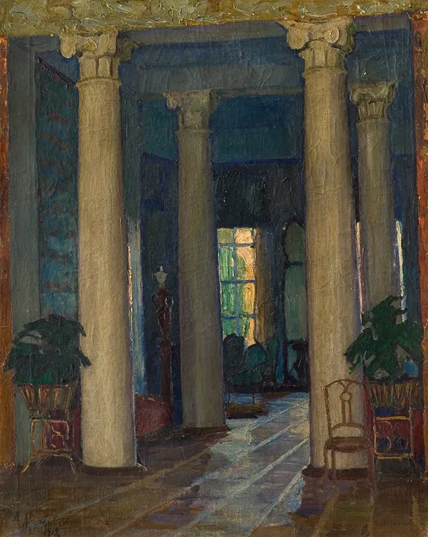 Aleksander Nikołajewicz Michajłowskij, WNĘTRZE PAŁACOWE, 1912