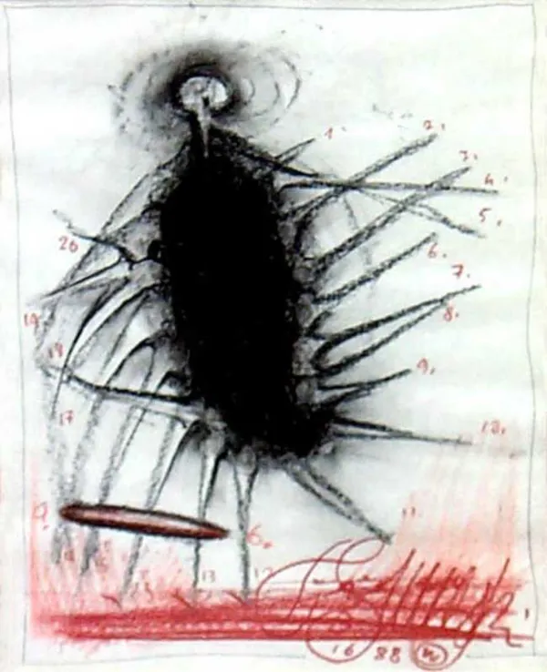 Franciszek Starowieyski, Wielonóg, 1988