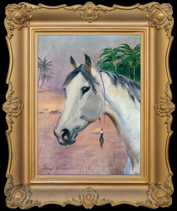 Jerzy Kossak, GŁOWA BIAŁEGO KONIA, 1940