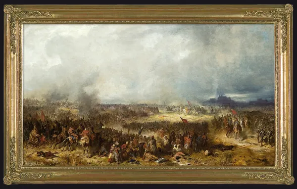 Józef Brandt, BITWA POD CHOCIMIEM, 1865