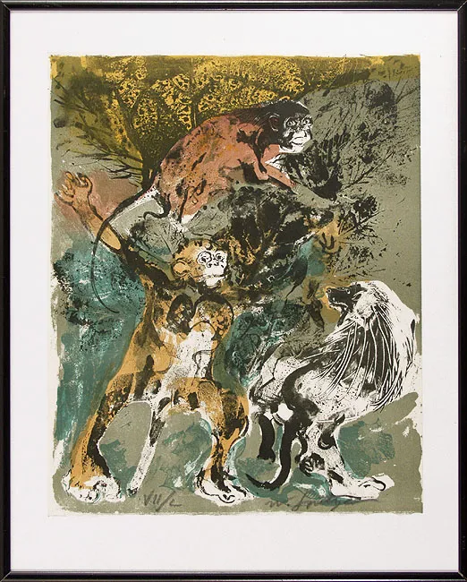 Walter  Spitzer, Trzy małpy