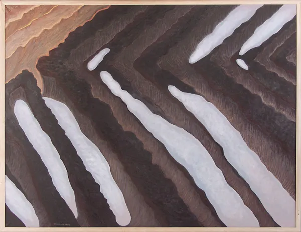 Jolanta Johnsson, Pejzaż wiosenny II, 2004