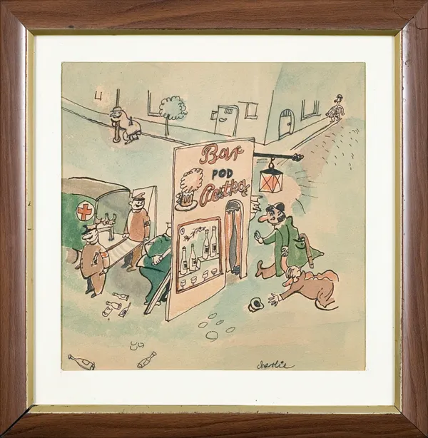 Karol  Ferster (Charlie), Bar pod Pestką