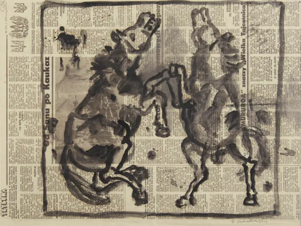 Eugeniusz Markowski, WALKA KONI, ok. 1991