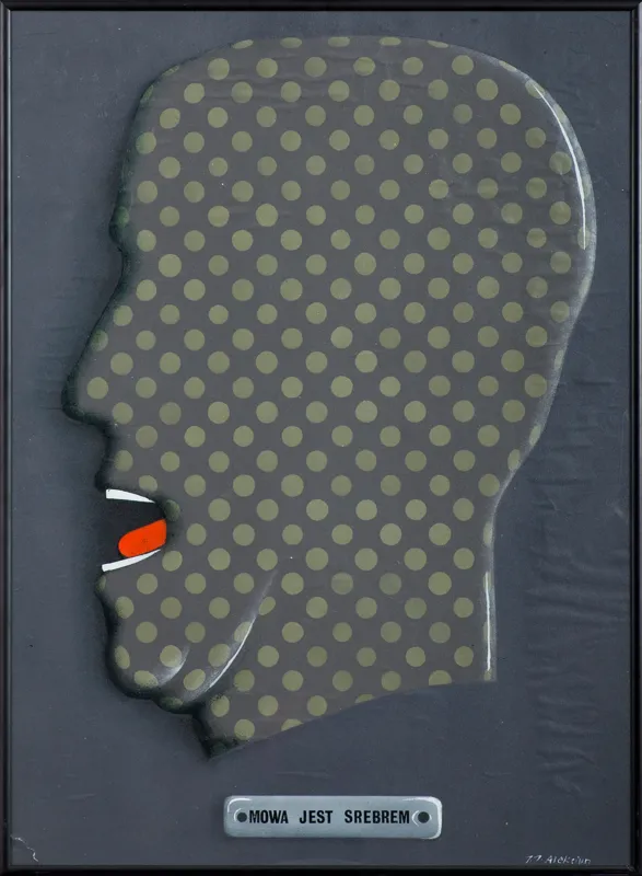 Jan Jaromir  Aleksiun, Mowa jest srebrem, ok. 1974