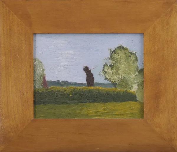 Jacek Barszcz, Pejzaż ze świątkiem, 2000