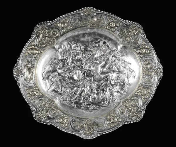 Autor nierozpoznany, PATERA ZE SCENĄ BATALISTYCZNĄ, ok. 1860