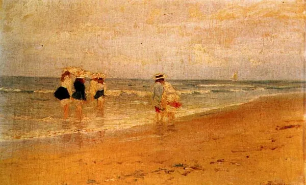 NN NN, Dziewczęta na plaży