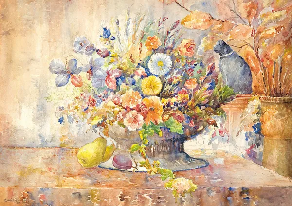 Zygmunt Waliszewski, BUKIET KWIATÓW, 1927 