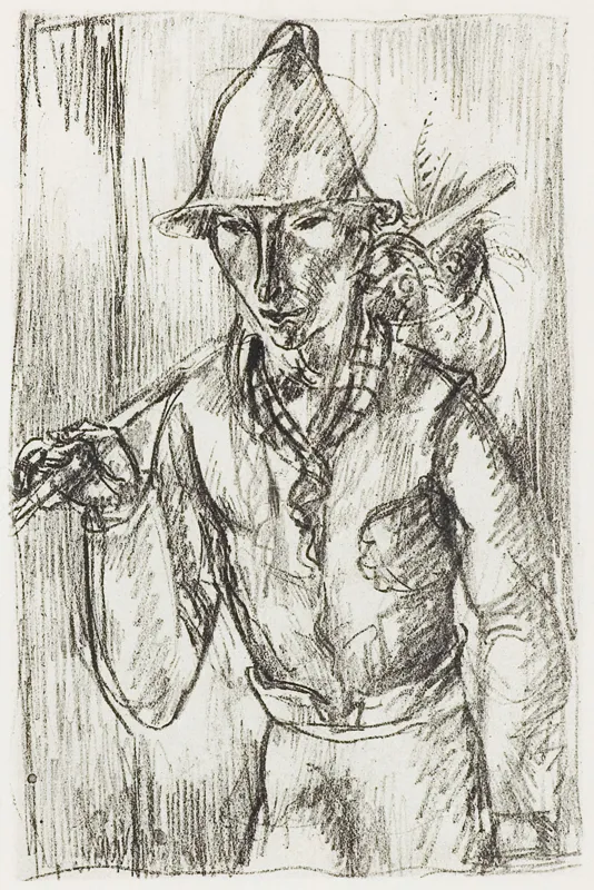 Eugeniusz Zak, WĘDROWIEC (rycina przy stronie tytułowej)