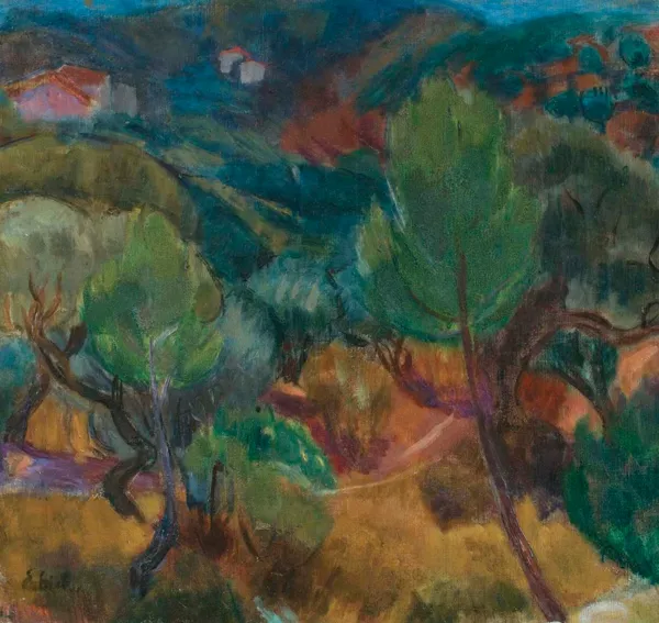 Eugeniusz Eibisch, PEJZAŻ Z PROWANSJI, 1932-1937