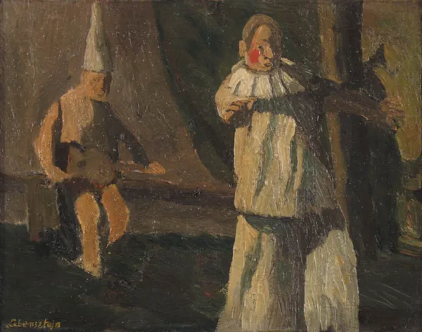 Jan Lebenstein, Zabawa w teatr, 1950