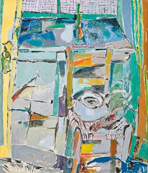 Judyta (Jehudith) Sobel, WNĘTRZE Z KRZESŁEM