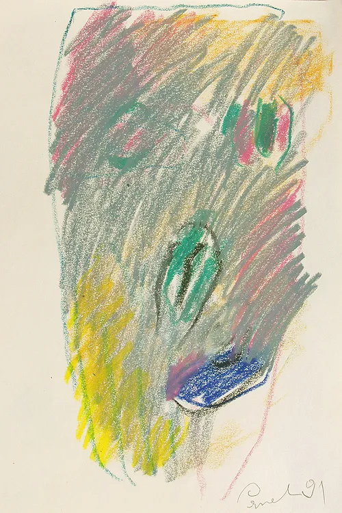 Jerzy Panek, Autoportret, 1991