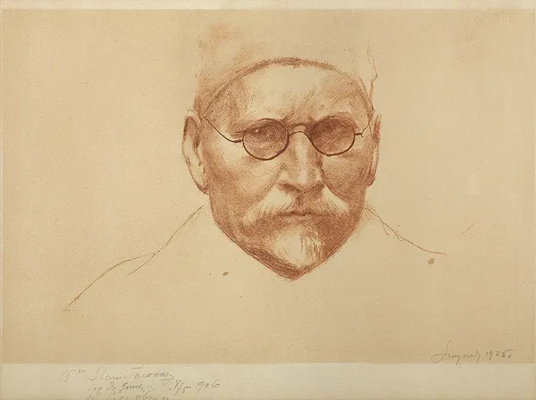 Leon Wyczółkowski, AUTOPORTRET, 1926