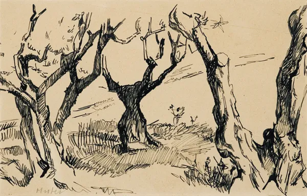 Mela - (Melania Mutermilch) Muter, STARE DRZEWA, ok. 1920-1930