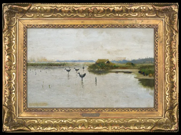 Józef Chełmoński, BAŁWANKI NA JEZIORZE