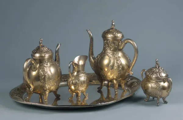 Autor nierozpoznany, Komplet do kawy i herbaty, ok. 1900