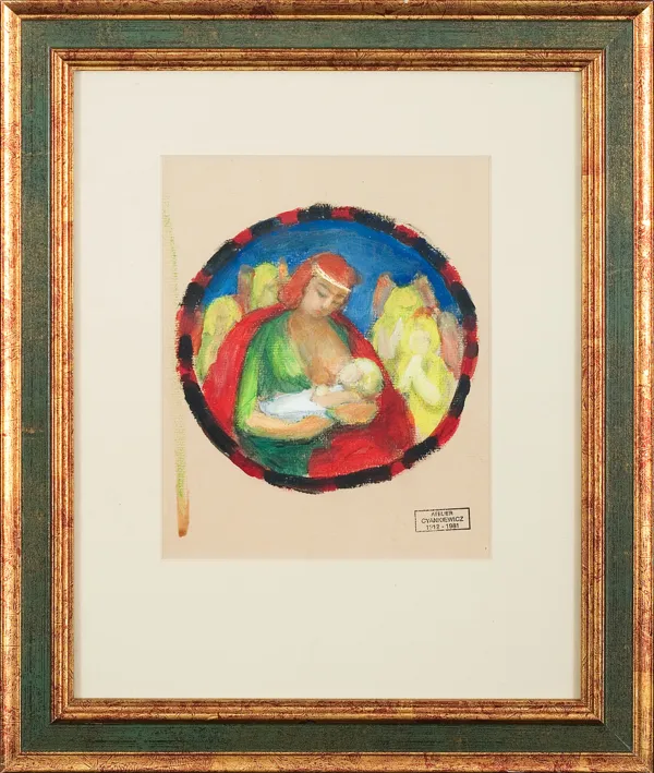 Zdzisław  Cyankiewicz, Madonna z Dzieciątkiem