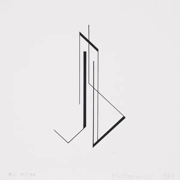 Henryk Stażewski, Abstrakcja, 1984