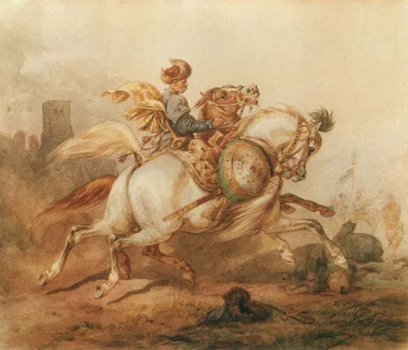 Juliusz Kossak, Luzak