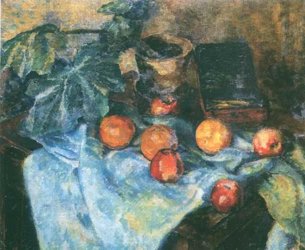 Erwin Czerwenka, Martwa natura z begonią