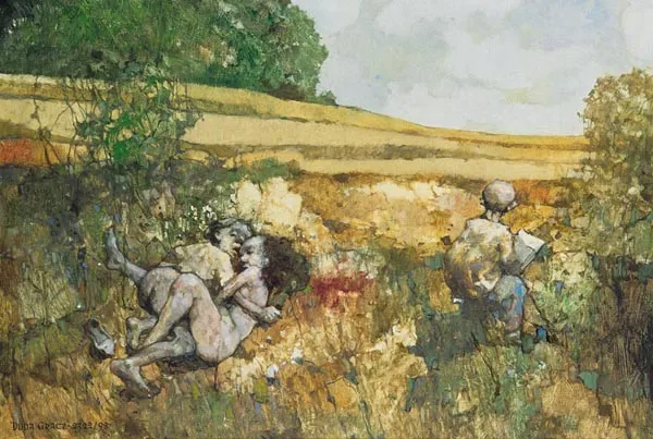 Jerzy Duda Gracz, Topólcza  Zgorszenie