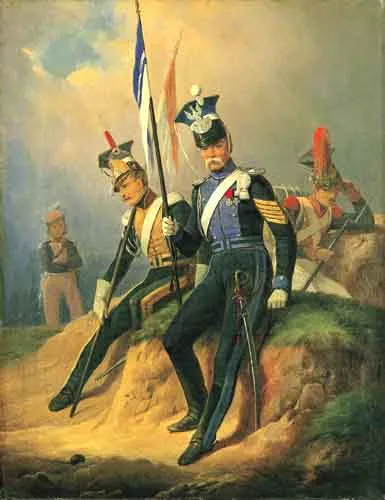 January Suchodolski, Odpoczywający ułani, 1852