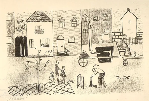 Maria  Bronikowska, Koksiak, lata 50.