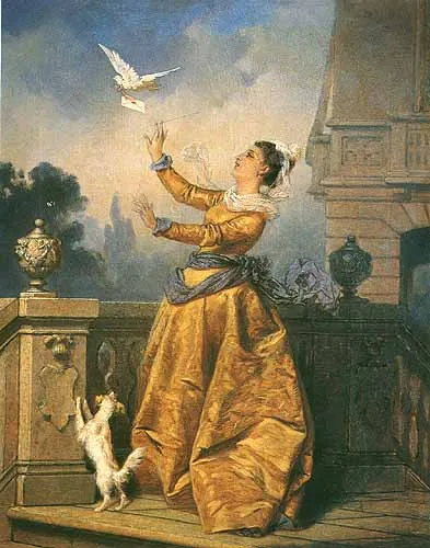 Leonard Straszyński, Posłaniec miłości