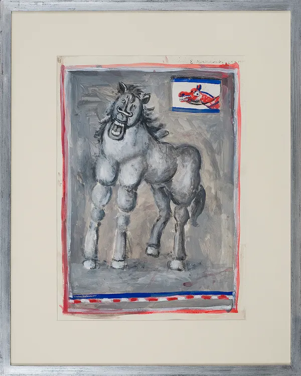 Eugeniusz Markowski, Śmiejący się koń, 1980