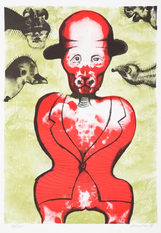 Jan Lebenstein, ZWIERZĘTA SĄ RÓWNE, 1974