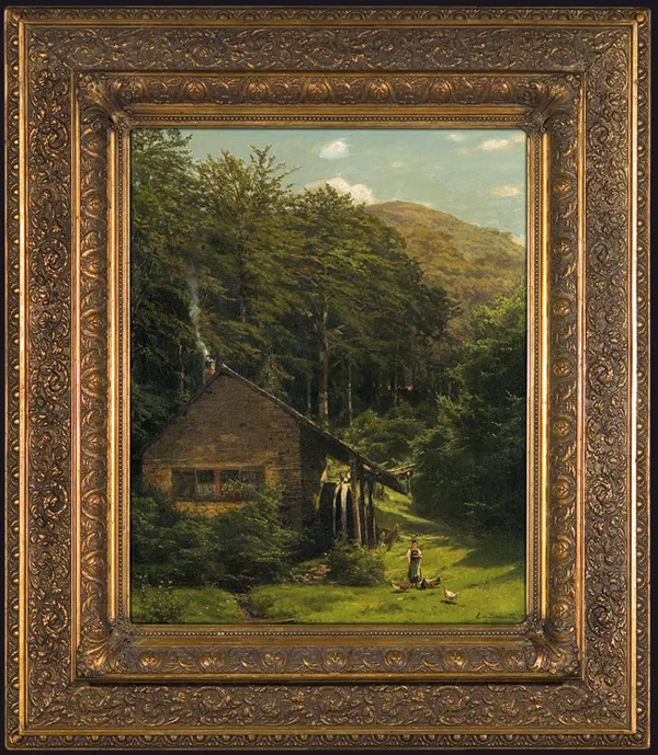 Ernst von Bernuth, MŁYN W LESIE, 1900