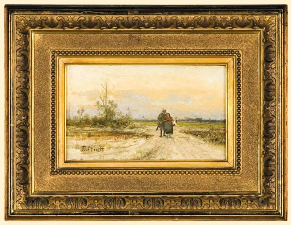 Franciszek Streitt, W drodze jesienią