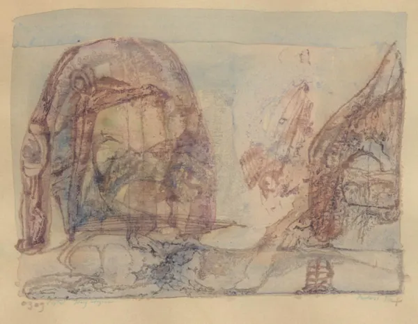 Jerzy Stajuda, Pejzaż, 1975