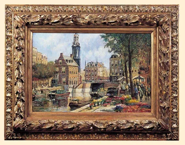 Louis de Leeuw, NAD KANAŁEM W AMSTERDAMIE