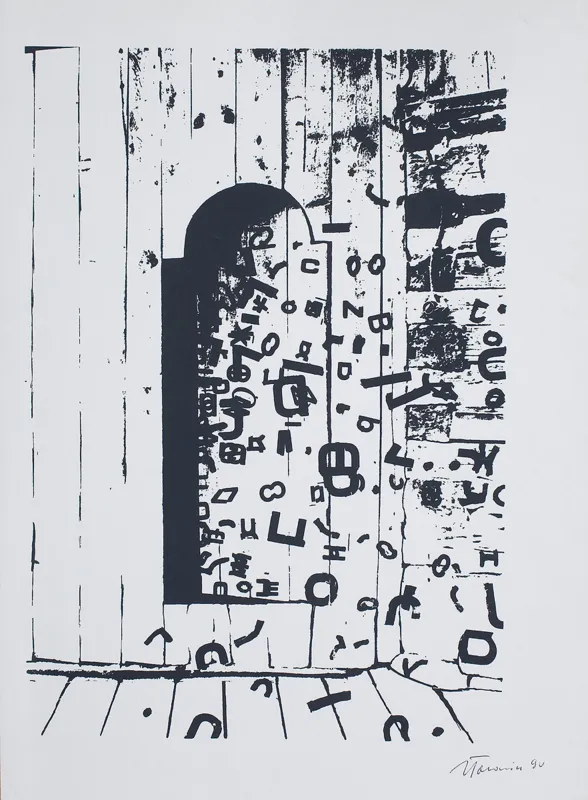 Jan Tarasin, Znaki, 1990