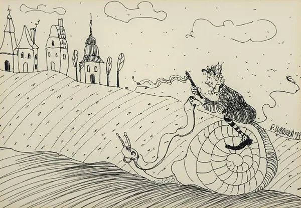 Grażyna Lubaszka, Baron na ślimaku, 1999