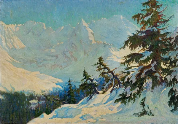Władysław  Ostrowski, TATRY ZIMĄ, 1927 