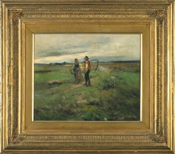 Józef Graczyński, Powrot z pola