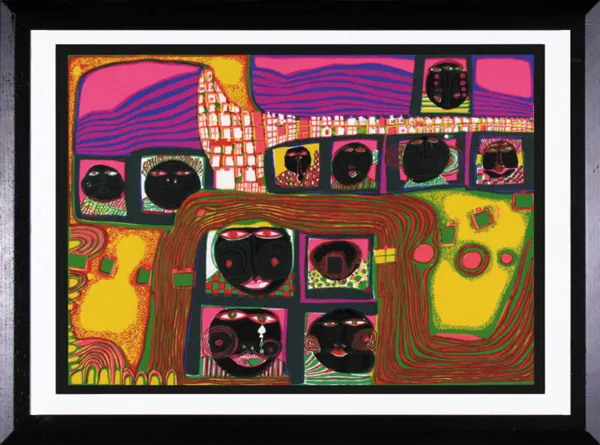 Friedensreich Hundertwasser, Lipari, 1968